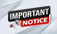 Notice for International Students
